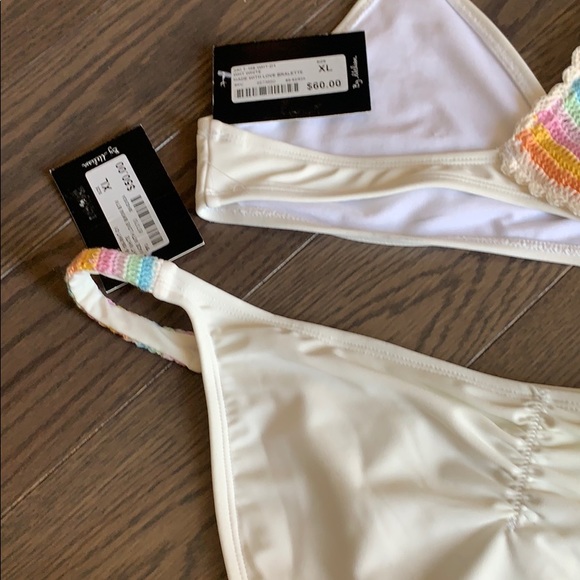 NWT Skinny Dip White Bikini - Picture 8 of 10